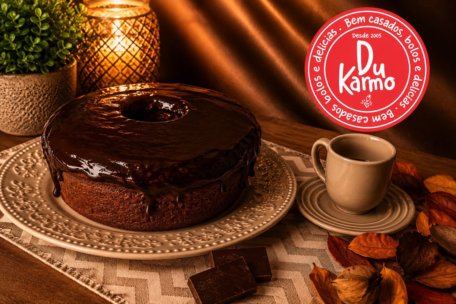 Bolo de chocolate